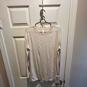 Lululemon Pleated Back Long Sleeve